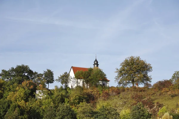 Capilla San Sebastián Nordheim Vor Der Rhoen Rhoen Franconia Alemania — Foto de Stock