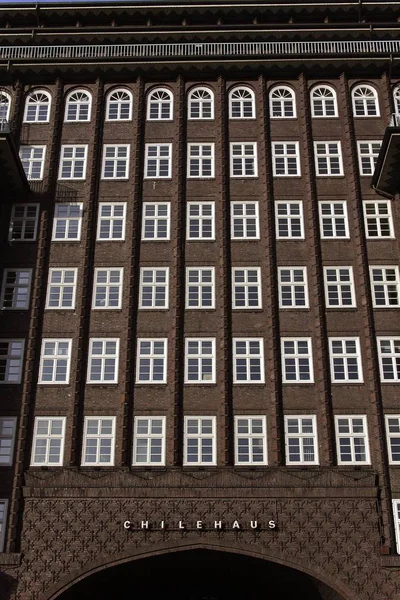 Chilehaus Stad Hamburg Hamburg Duitsland Europa — Stockfoto