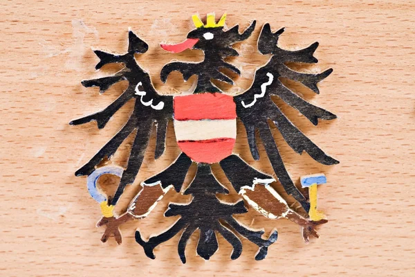 Fretwork Águia Federal Austríaca — Fotografia de Stock