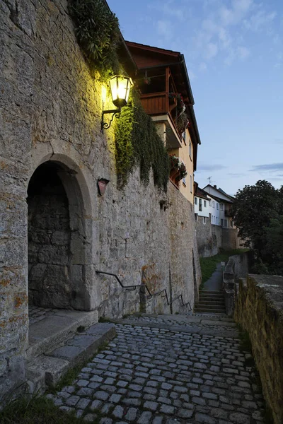 Muro Della Città Costruzione Muro Mattoni — Foto Stock