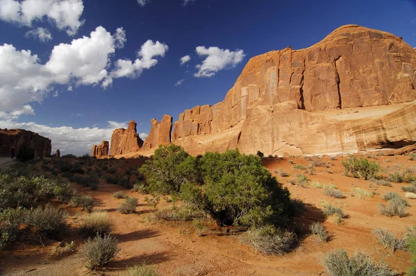 Sandstone Rocks Arches National Park Utah United States America — Stock Photo, Image