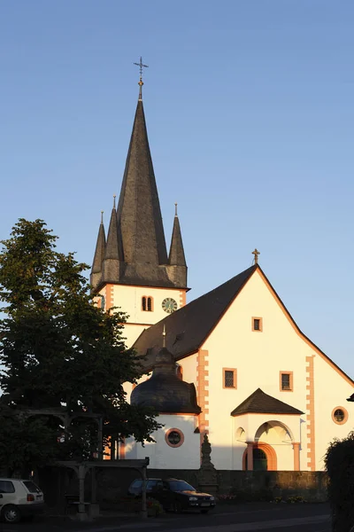 Igreja Salz Rhoen Grabfeld Franconia Baviera Alemanha Europa — Fotografia de Stock