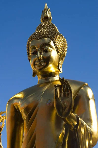 Boeddha Standbeeld Ayutthaya Thailand Zuidoost Azië Asia — Stockfoto