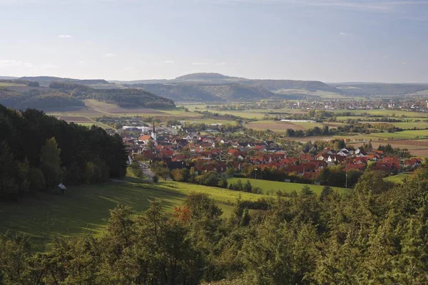 Fuchsstadt Rhoen Franconia Bavyera Almanya Avrupa — Stok fotoğraf