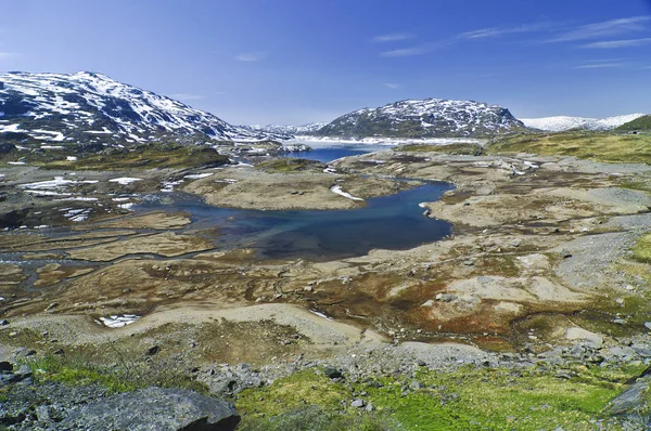 Fjell Manzara Norveç Europe — Stok fotoğraf