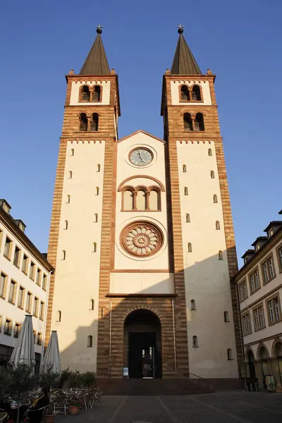Kathedraal Würzburg Franken Beieren Duitsland Europa — Stockfoto