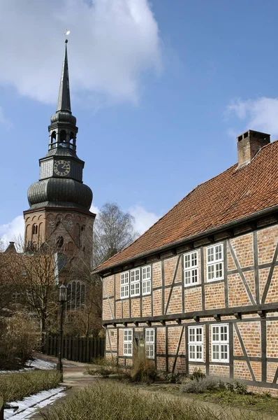 Stade Západně Hamburku Labi Dolní Sasko Německo Bývalý Johannis Klášter — Stock fotografie