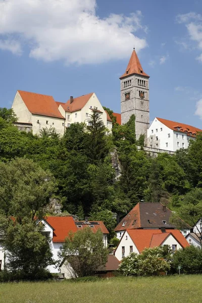 Kolostor Vár Kastl Felső Pfalz Bavaria Germany — Stock Fotó