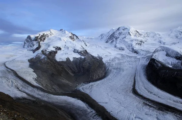 Panorama das montanhas Alp — Fotografia de Stock