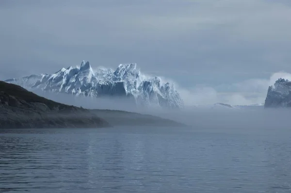 Παγόβουνα Γροιλανδία Βόρεια Αμερική — Φωτογραφία Αρχείου