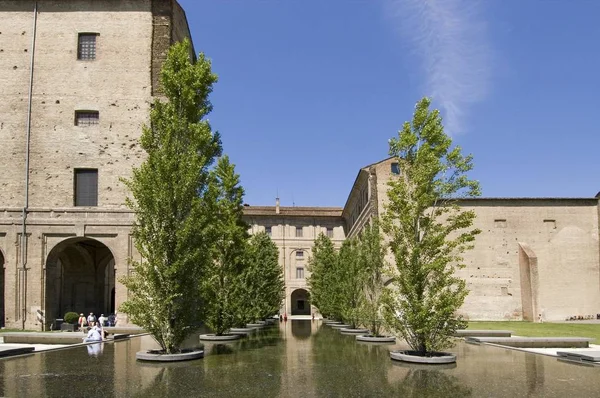 Parma Emilia Romaña Italia Palazzo Della Pilotta Con Galleria Nazionale —  Fotos de Stock