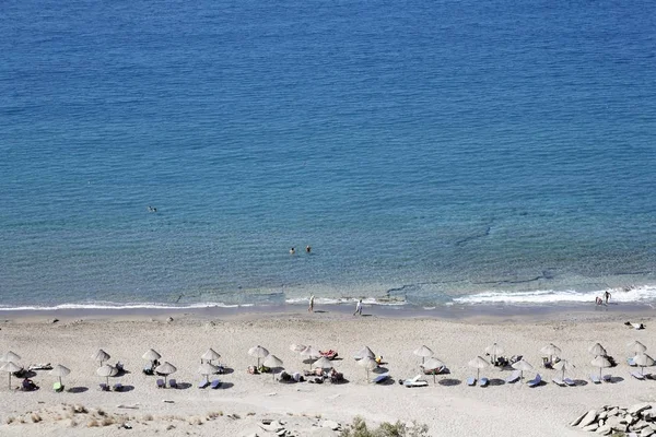 Kommos Beach Komos Southcrete Kreta Grekland Europa — Stockfoto