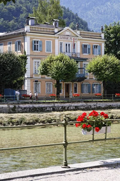 Villa Lehar Leharvilla Bad Ischlu Salzkammergut Horní Rakousy — Stock fotografie