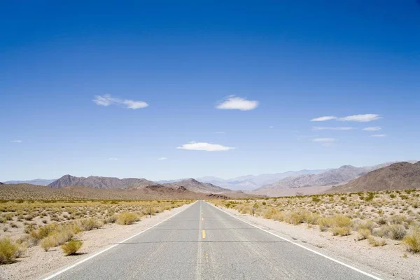 Weg Door Mojave Desert California Usa Noord Amerika — Stockfoto