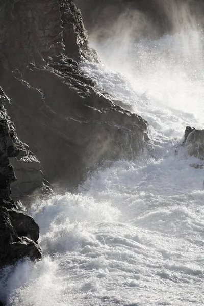 Breakers Puertito Los Molinos Fuerteventura Canary Islands — стоковое фото