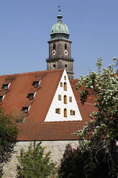 Amberg Εκκλησία Martin Ανώτερο Παλατινάτο Βαυαρία Γερμανία — Φωτογραφία Αρχείου