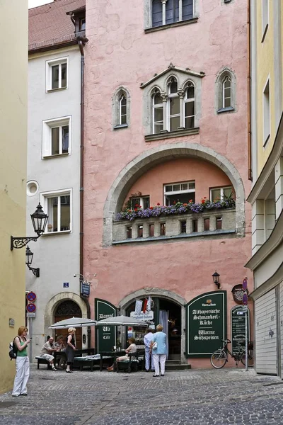 Building Exteriors Regensburg Bavaria Germany — Stock Photo, Image