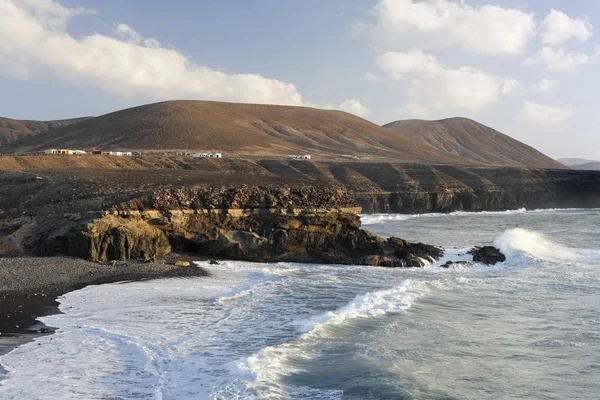 Spiaggia Playa Los Muertos Ajuy Puerto Pena Fuerteventura Isole Canarie — Foto Stock