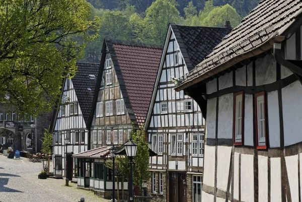 Типичные Сельские Дома Германии — стоковое фото