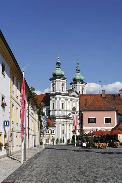 Монастир Церква Святого Іоанна Waldsassen Stiftland Верхній Пфальц Баварія Німеччина — стокове фото