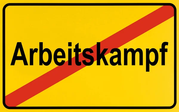 City limits sign — Stock Photo, Image