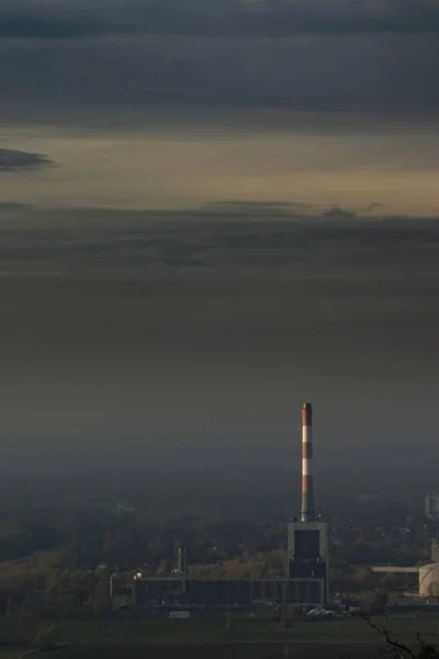 Termoelektrik Enerji Santrali Lower Austria Avusturya Europe — Stok fotoğraf