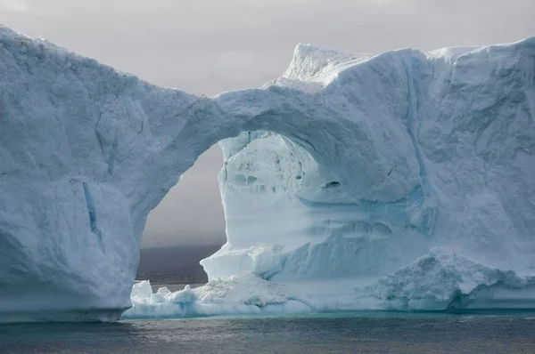 Ledovce Disko Záliv Ostrov Disko Grónsko Severní Amerika — Stock fotografie