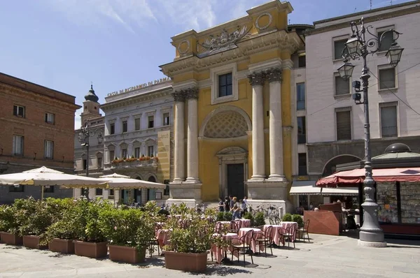 Parma Emilia Romagna Ιταλία Piazza Garibaldi — Φωτογραφία Αρχείου