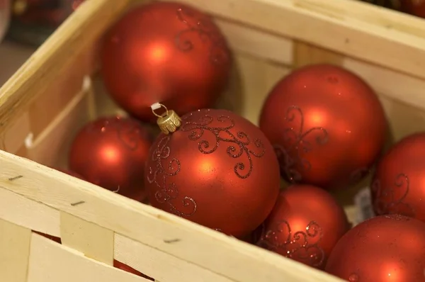 Noel ağacı Dekorotif oyuncakları — Stok fotoğraf