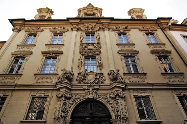 Facade Bamberg Upper Franconia Bayern Tyskland Europa - Stock-foto