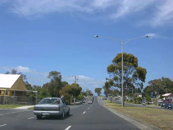 Sulla Rilettura Victora Tipica Cittadina Sulla Great Ocean Road Victoria — Foto Stock