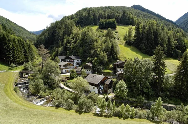 Luesen Luson Val Luson Luesener Tal Plose Nära Brixen Södra — Stockfoto