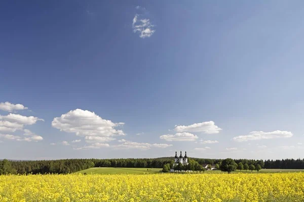 カッペル巡礼教会 Waldsassen フィールド Stiftland 上部の Palatinate ババリア ドイツをレイプします — ストック写真