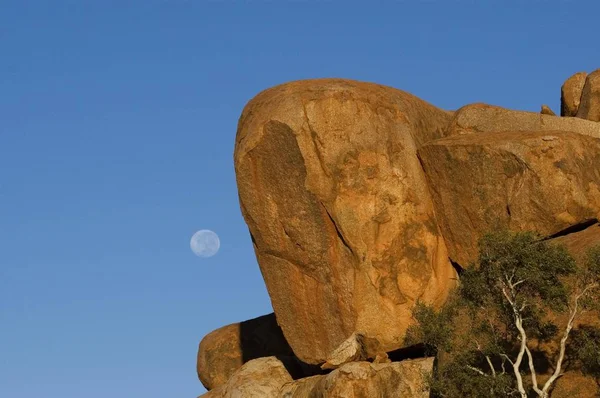 Devils Marbles Telihold Északi Terület Ausztrália Ausztrália Óceánia — Stock Fotó