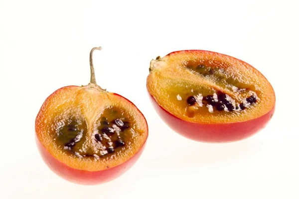 Fruits Exotiques Tropicaux Tamarillo Solanum Betaceum — Photo