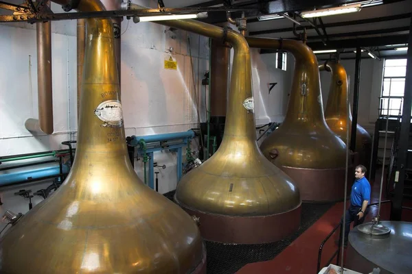 Stills Bowmore Distillery Isle Islay Scotland — Stock Photo, Image