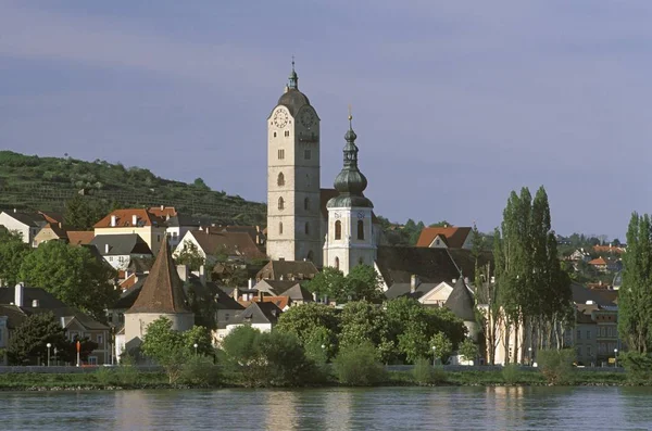 Stein Der Donau Δούναβης Ποταμός Wachau Κάτω Αυστρία — Φωτογραφία Αρχείου