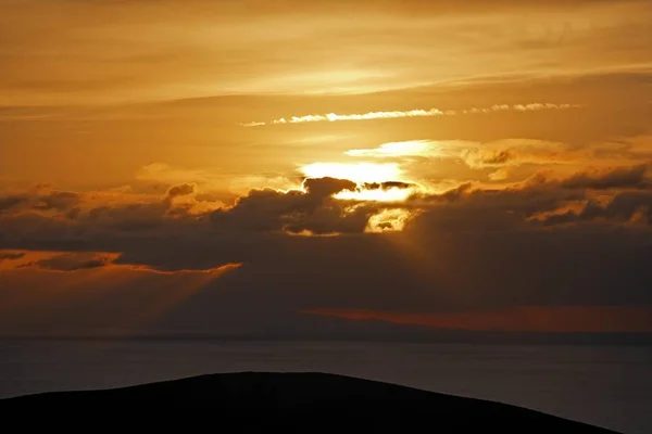 カナリア諸島の夕焼け — ストック写真