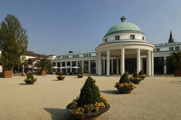 Bad Pyrmont Lagere Saksen Duitsland Spa Met Hylliger Geboren Het — Stockfoto