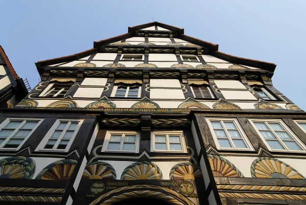 Hameln Hamelin Baixa Saxónia Weser Alemanha Kupferschmiedestreet — Fotografia de Stock