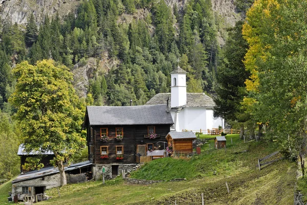 Bersial Cantão Simplon Pass Valais Suíça — Fotografia de Stock