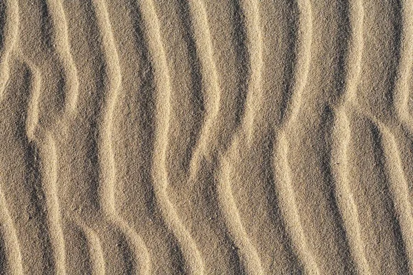 Zand Golven Duinen Van Corralejo Fuerteventura Canarische Eilanden — Stockfoto