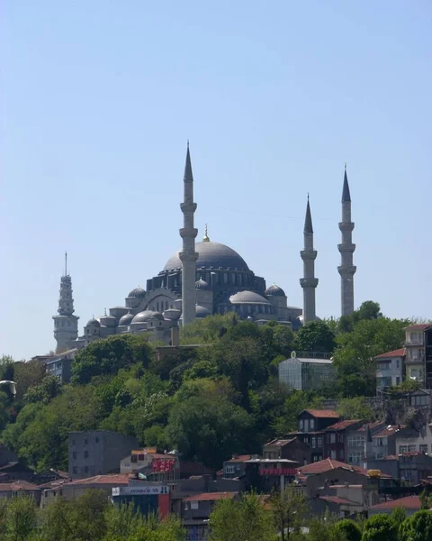 Eine Moschee Istanbul Türkei Europa Asien — Stockfoto