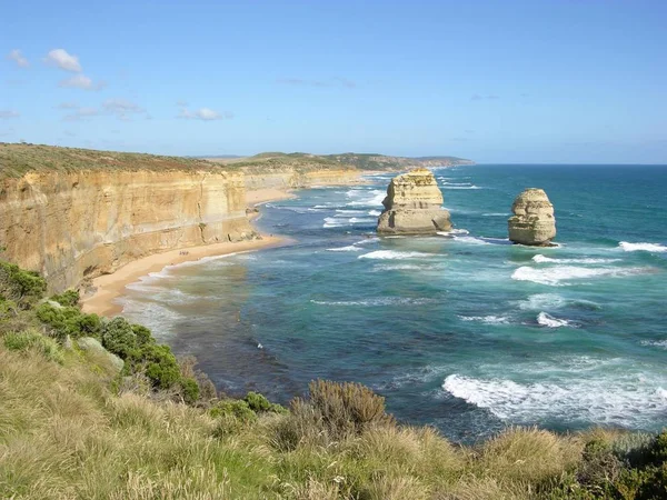 Dwanaście Apostel Great Ocean Road Victoria Australia Oceania — Zdjęcie stockowe