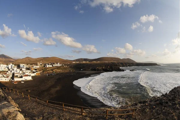 Beach Playa Los Muertos Ajuy Puerto Pena Fuerteventura Canary Islands — 스톡 사진