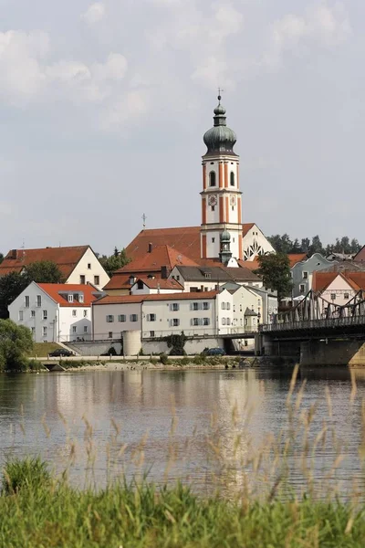 Roding Fiume Regen Baviera Germania — Foto Stock