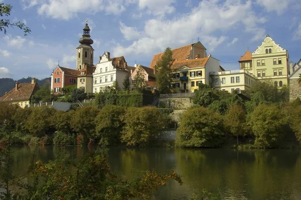 View Fronleiten Styria Austria Europe Stock Image