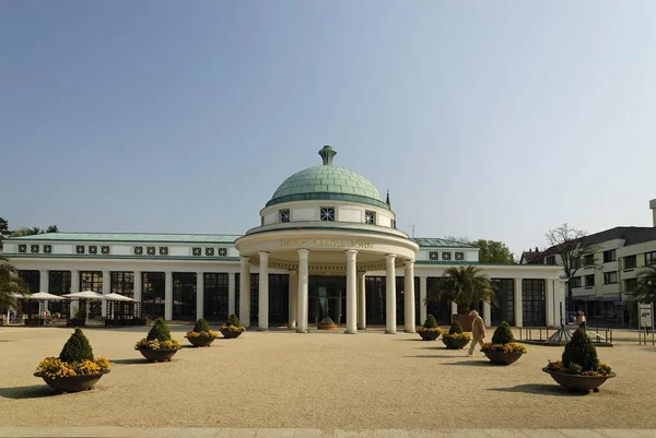 Bad Pyrmont Bassa Sassonia Germania Spa Con Hylliger Nato Piazza — Foto Stock