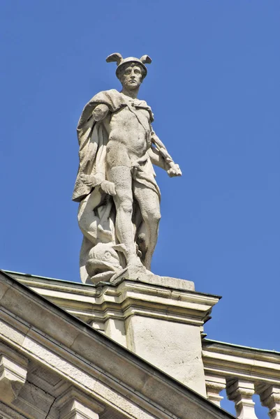 Quecksilber Auf Dem Justizpalast München Bayern Deutschland Europa — Stockfoto