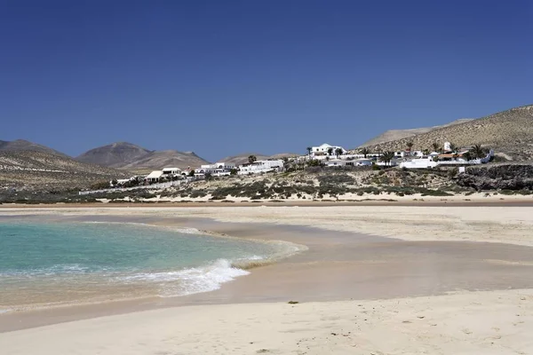 Risco Del Paso Playa Sotavento Jandia Fuerteventura Kanarya Adaları — Stok fotoğraf